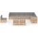 vidaXL 3076844 Loungeset, Bord inkl. 10 Soffor