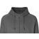 Neutral O63401 W. Hidden Zip Hoodie Unisex - Dark Heather