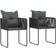 vidaXL 3060106 Matgrupp, 1 Bord inkl. 2 Stolar