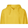 Neutral O63301 Zip Hoodie - Yellow