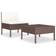 vidaXL 310200 Lounge-Set, 1 Tisch einschl. 2 Stühle & 1 Sofas