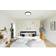 LEDVANCE Smart+ wall Orbis Disc IP44 TW black 27W 2600Lum Ceiling Flush Light 50cm