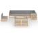 vidaXL 3076729 Loungeset, 1 Bord inkl. 9 Soffor