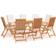 vidaXL 3059558 Ensemble repas de patio, 1 Table incluse 8 Chaises