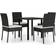 vidaXL 3065694 Juego de comedor de patio, 1 Mesa incl. 4 Sillas