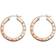 Tommy Hilfiger Thin Earrings - Rose Gold/Transparent