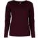 ID Ladies Interlock Long Sleeved T-shirt - Dark Bourdeaux