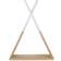 ChildWood Etagère Murale Tipi Bois Naturel Blanc