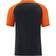 JAKO Competition 2.0 T-shirt Men - Black/Neon Orange