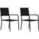 vidaXL 3068720 Matgrupp, 1 Bord inkl. 2 Stolar
