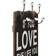 vidaXL Love Life Perchero 40cm