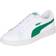 Puma Smash V2 Leather - White/Amazon Green