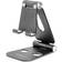 StarTech Adjustable MultiAngel Smartphone and Tablet Stand Black USPTLSTNDB