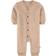 Wheat Wool Fleece Jumpsuit - Khaki Melange (9369E-786-3204)