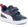 Puma Infant Courtflex V2 - Peacoart/High Risk Red