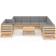 vidaXL 3076969 Lounge-Set, 1 Tisch einschl. 9 Sofas