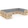 vidaXL 3077318 Loungesæt, borde inkl. 9 sofaer