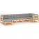 vidaXL 3076744 Loungeset, Bord inkl. 6 Soffor