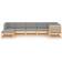 vidaXL 3076744 Lounge-Set, Tisch einschl. 6 Sofas