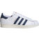 adidas Superstar M - Cloud White/Dark Blue/Mesa