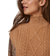 Vero Moda Amina High Neck Vest - Brown/Tan