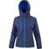 Result Chaqueta Softshell Con Capucha Para Mujer - Azul/Gris