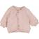 Wheat Wool Fleece Cardigan - Rose Powder (6422E-786-2487)