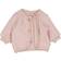 Wheat Wool Fleece Cardigan - Rose Powder (6422E-786-2487)