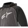 Alpinestars Chrome Sport Hoodie - Anthracite Black/White