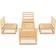 vidaXL 3075264 Loungeset, 1 Bord inkl. 4 Soffor