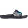 Crocs Classic Tie Dye Graphic Slide - Multi Black/Black