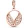 Pandora Me Burning Wings Medallion - Rose Gold/Transparent