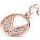 Pandora Me Burning Wings Medallion - Rose Gold/Transparent