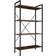 tectake Leeds Scaffale per libri 121.5cm