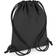 BagBase BG137 Reflective Gymsac - Black Reflective
