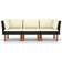 vidaXL 3059729 Lounge-Set, Tisch einschl. 3 Sofas