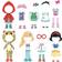 Vilac Magnetic Dressing Doll Mia