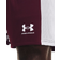 Under Armour Challenger Knit shorts Men - Dark Maroon/White