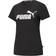 Puma Essentials Logo Women's Tee - Black