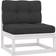 vidaXL 805736 Middle 2-pack Modulsoffa
