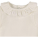 Petit Bateau Ruffle Collar Baby Body - White