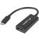 Lanberg USB C-DisplayPort M-F 0.2m