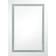 vidaXL Armoire De Salle De Bain À Miroir LED 50x13x70 cm