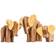 FableWood Mother Elephant Father Elephant & Small Elephant Large Set