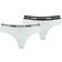 Puma Lot de 2 Slips Brésiliens - Blanc