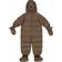 Wheat Puffer Baby Suit - Brown Check (8003e-913-3001)