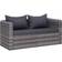 vidaXL 44162 Corner 2-pack Modulsofa