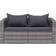 vidaXL 44162 Corner 2-pack Modulsoffa