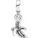 Pandora Me Cool Banana Mini Dangle - Silver/Yellow/Transparent