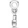 Pandora Me Cool Banana Mini Dangle - Silver/Yellow/Transparent